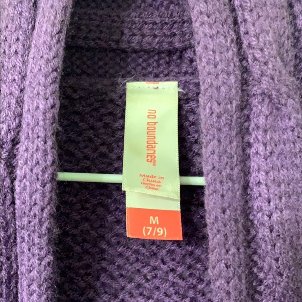 Purple vest super cute! Size 7-9 by No Boundaries. - Picture 2 of 3